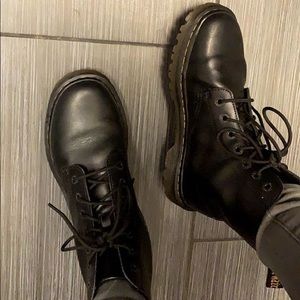 black doc martens